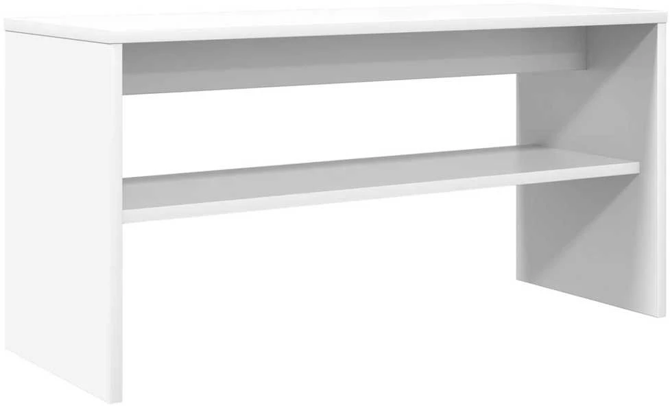 TV staliukas Televizoriaus spintelė 80 x 30 x 40 cm Balta Apdirbta mediena
