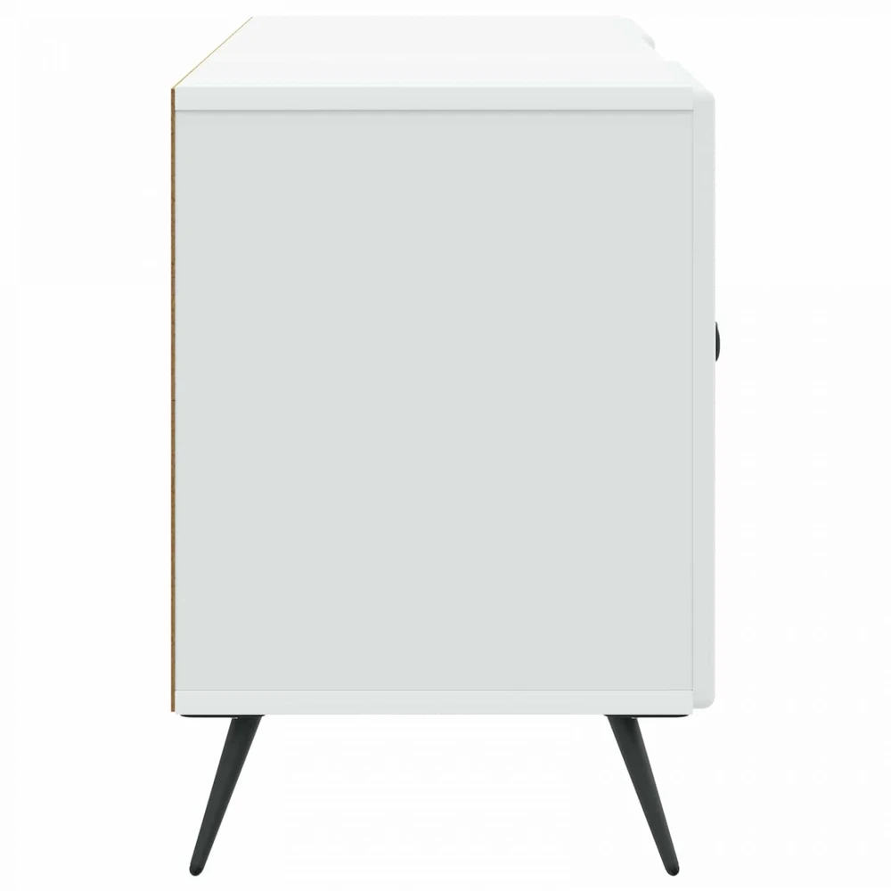 TV staliukas Televizoriaus spintelė Balta 102 x 34,5 x 50 cm