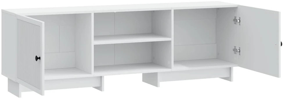 TV staliukas Televizoriaus spintelė Baltas 150 x 31 x 50 cm Dirbtinė mediena