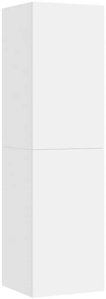 TV staliukas Televizoriaus spintelė, balta, 30,5x30x110cm, apdirbta mediena