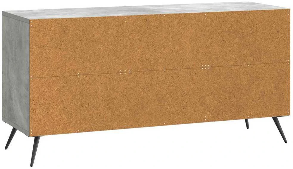 TV staliukas Televizoriaus spintelė Betono pilka 102 x 34,5 x 50 cm