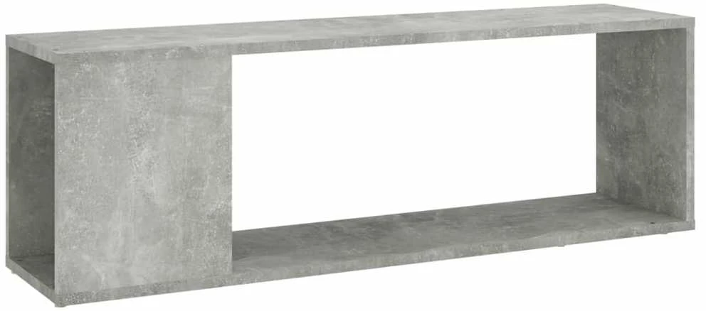 TV staliukas Televizoriaus spintelė, betono, 100x24x32cm, apdirbta mediena
