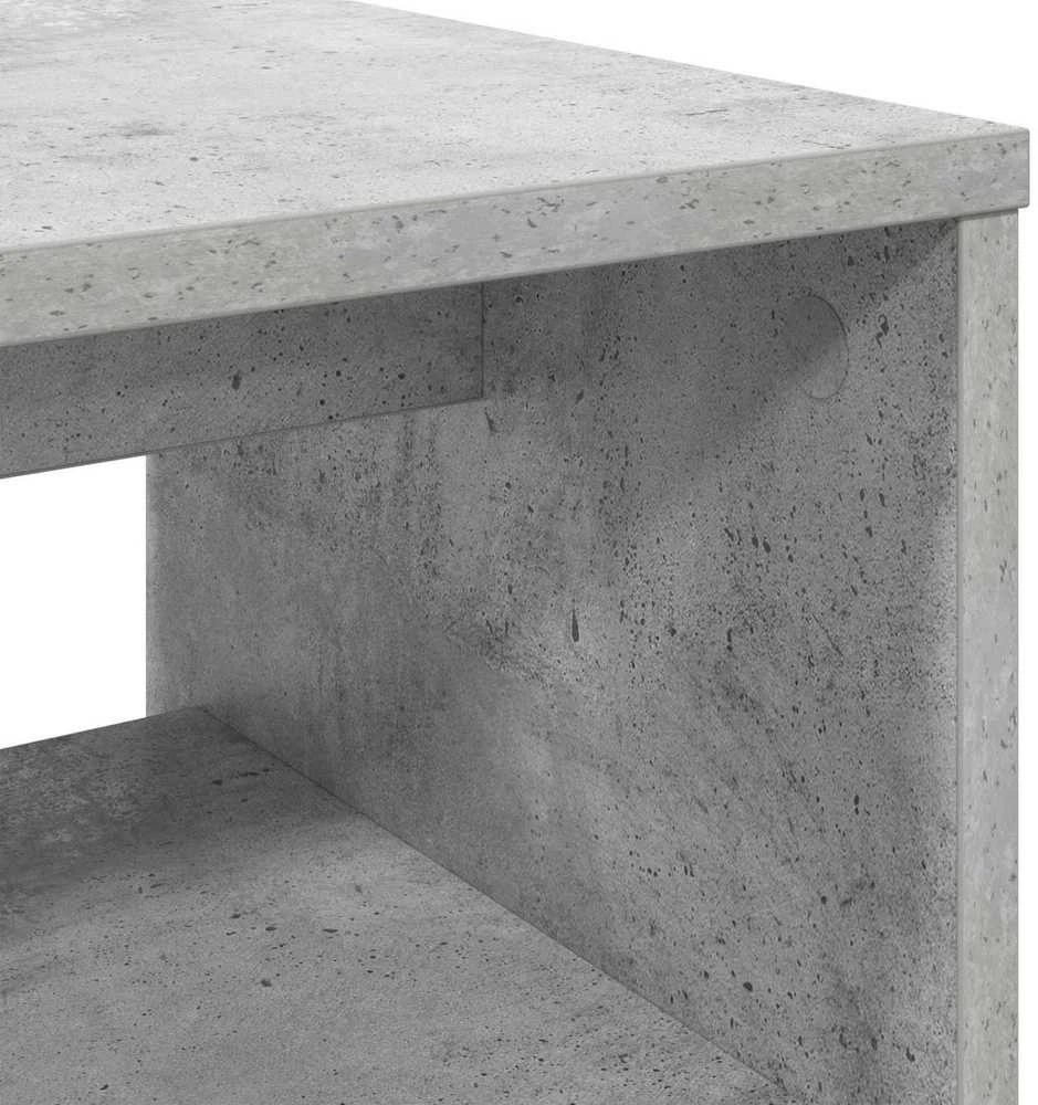 TV staliukas Televizoriaus spintelė 60 x 35 x 40 cm Betono pilka