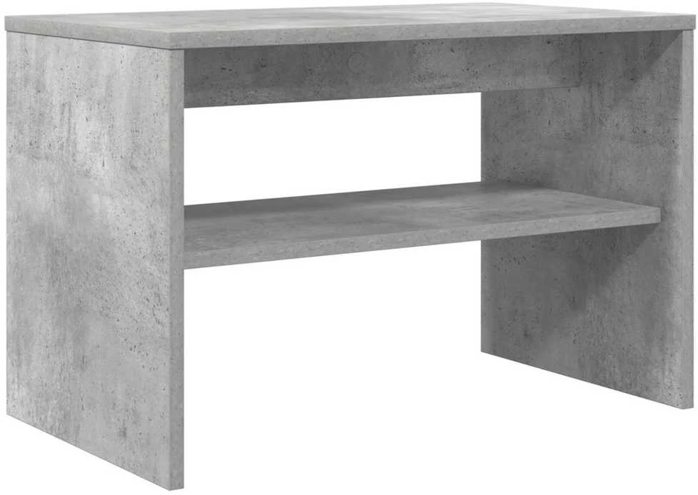 TV staliukas Televizoriaus spintelė 60 x 35 x 40 cm Betono pilka