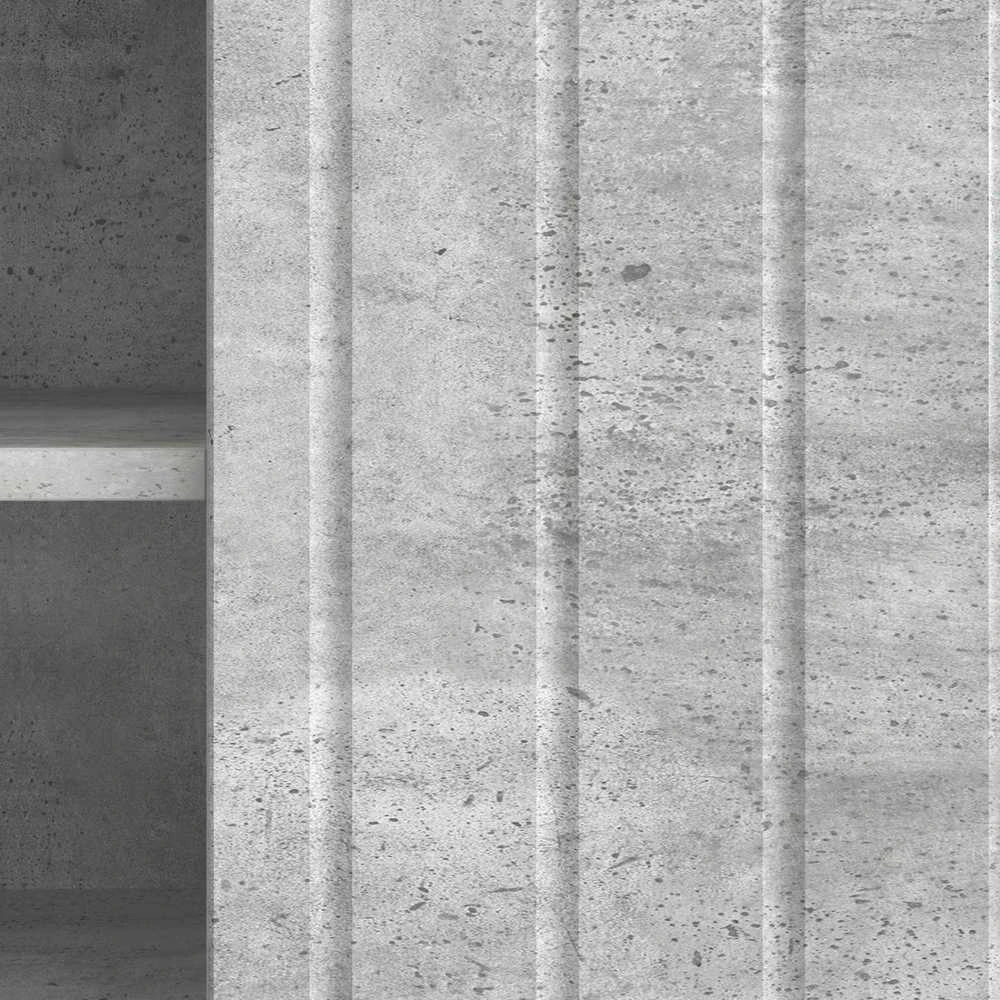 TV staliukas Televizoriaus spintelė 102 x 34,5 x 52 cm Betono pilka
