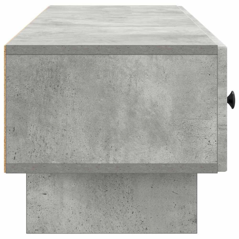 TV staliukas Televizoriaus spintelė 147 x 34,5 x 30 cm Betono pilka