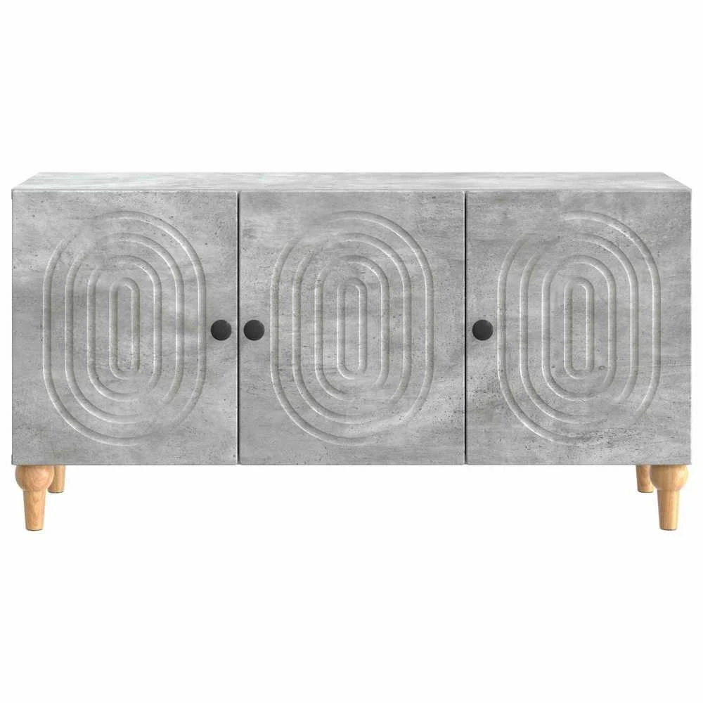 TV staliukas Televizoriaus spintelė 99 x 34,5 x 50 cm Betono pilka