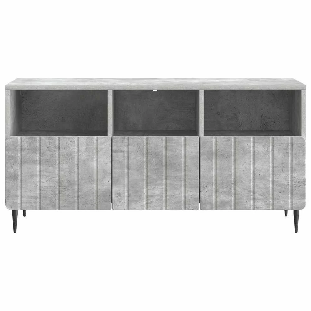 TV staliukas Televizoriaus spintelė Betono pilka 102 x 34,5 x 50 cm