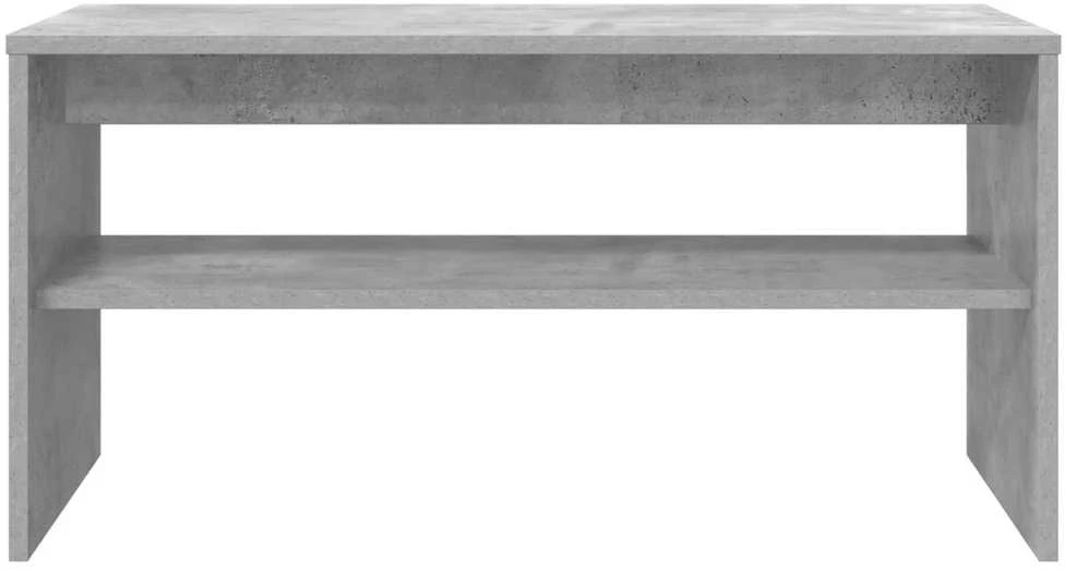 TV staliukas Televizoriaus spintelė 80 x 35 x 40 cm Betono pilka