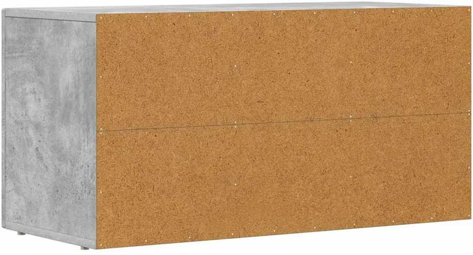 TV staliukas Televizoriaus spintelė ELST 80 x 35 x 40 cm Betono pilka
