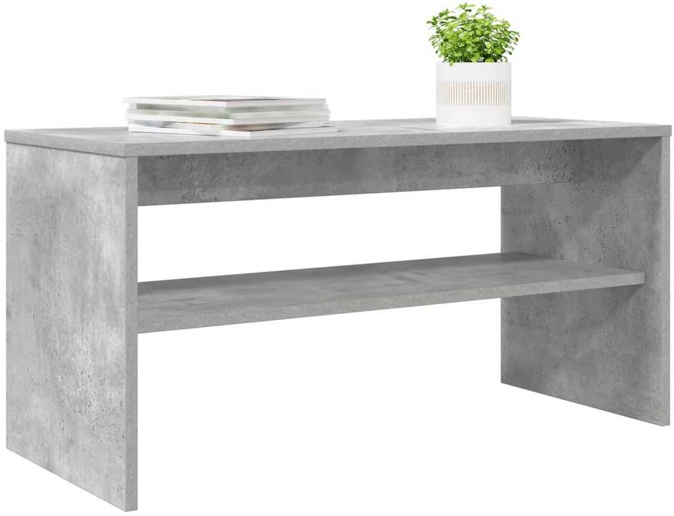 TV staliukas Televizoriaus spintelė 80 x 35 x 40 cm Betono pilka