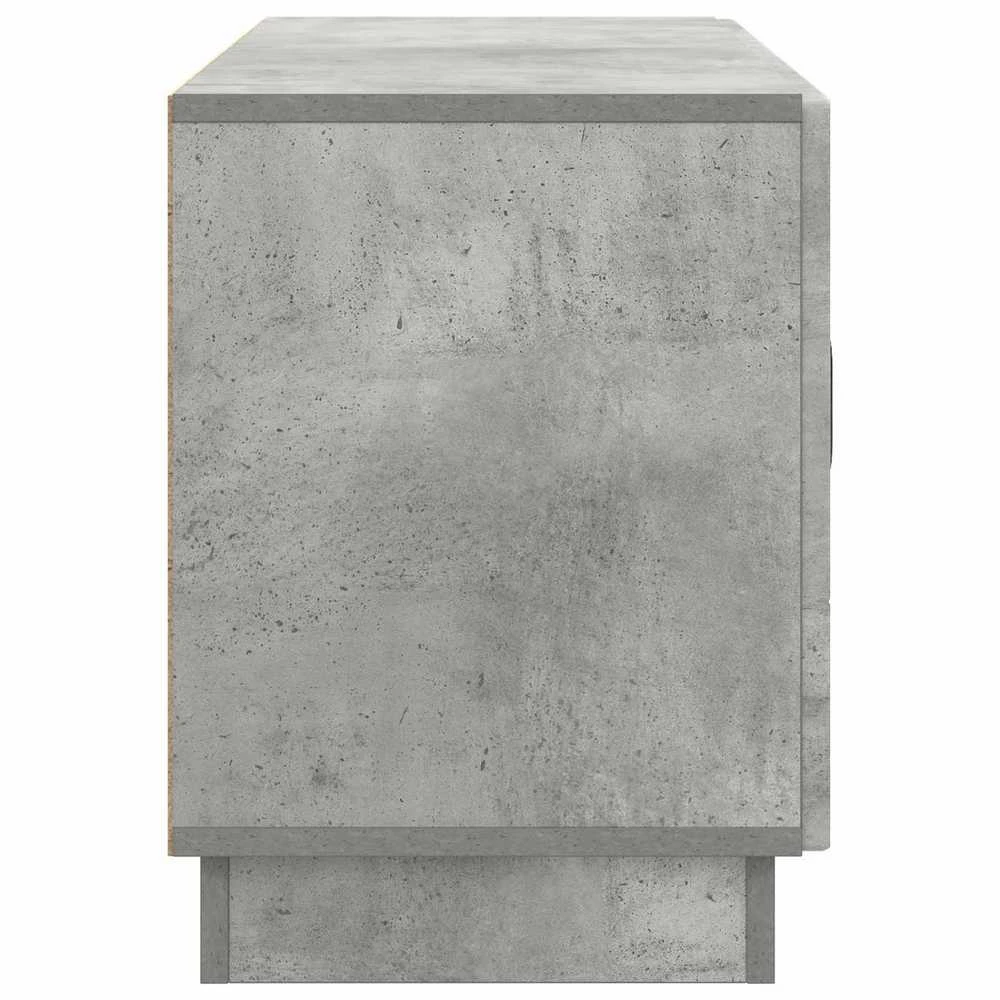 TV staliukas Televizoriaus spintelė Betono pilka 99 x 34,5 x 47 cm