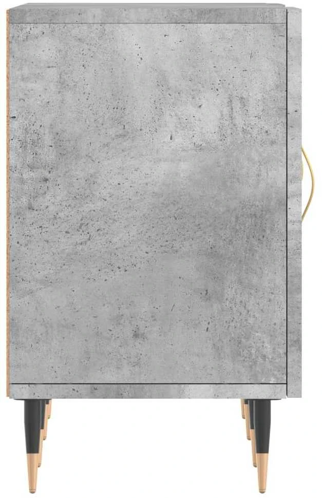 TV staliukas Televizoriaus spintelė, betono pilka, 150x30x50cm, mediena