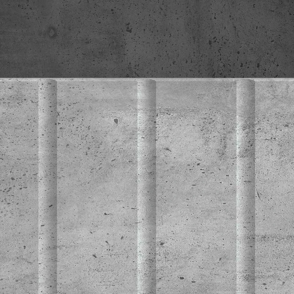 TV staliukas Televizoriaus spintelė Betono pilka 102 x 34,5 x 50 cm