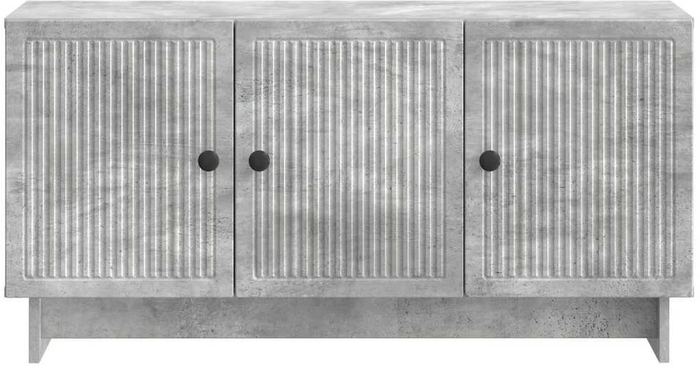 TV staliukas Televizoriaus spintelė 99 x 34,5 x 50 cm Betono pilka