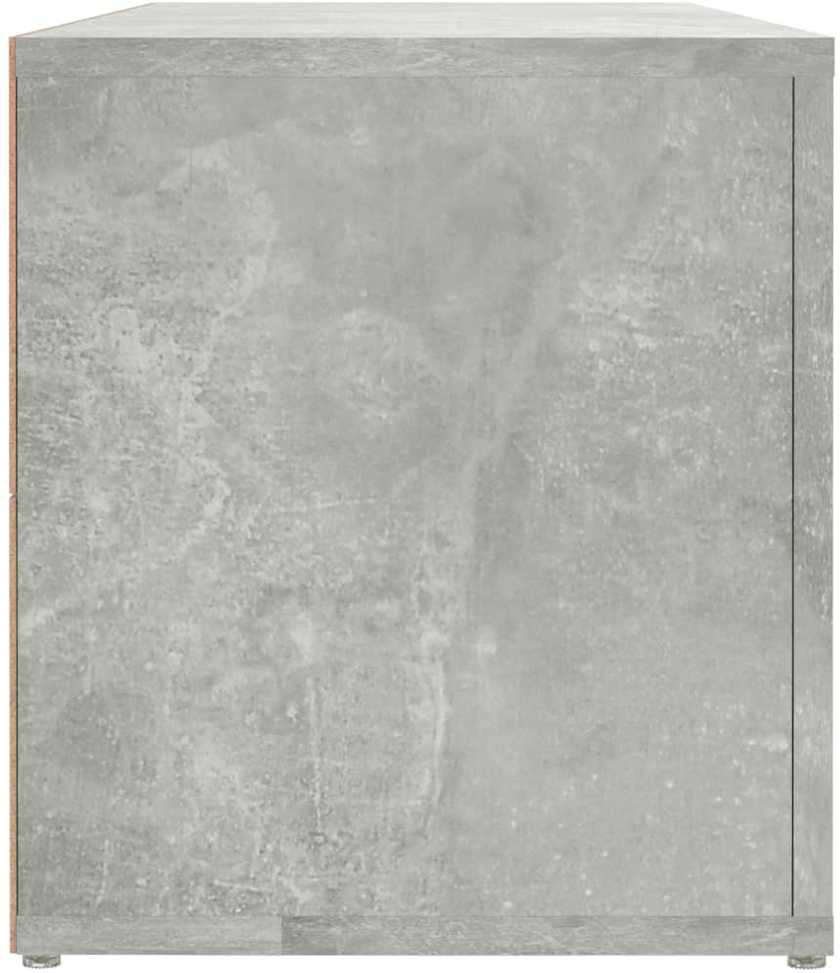 TV staliukas Televizoriaus spintelė, betono pilka, 100x31,5x35cm, mediena