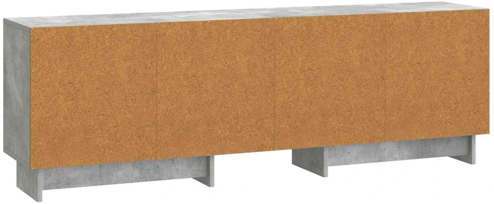 TV staliukas Televizoriaus spintelė 150 x 31 x 50 cm Betono pilka