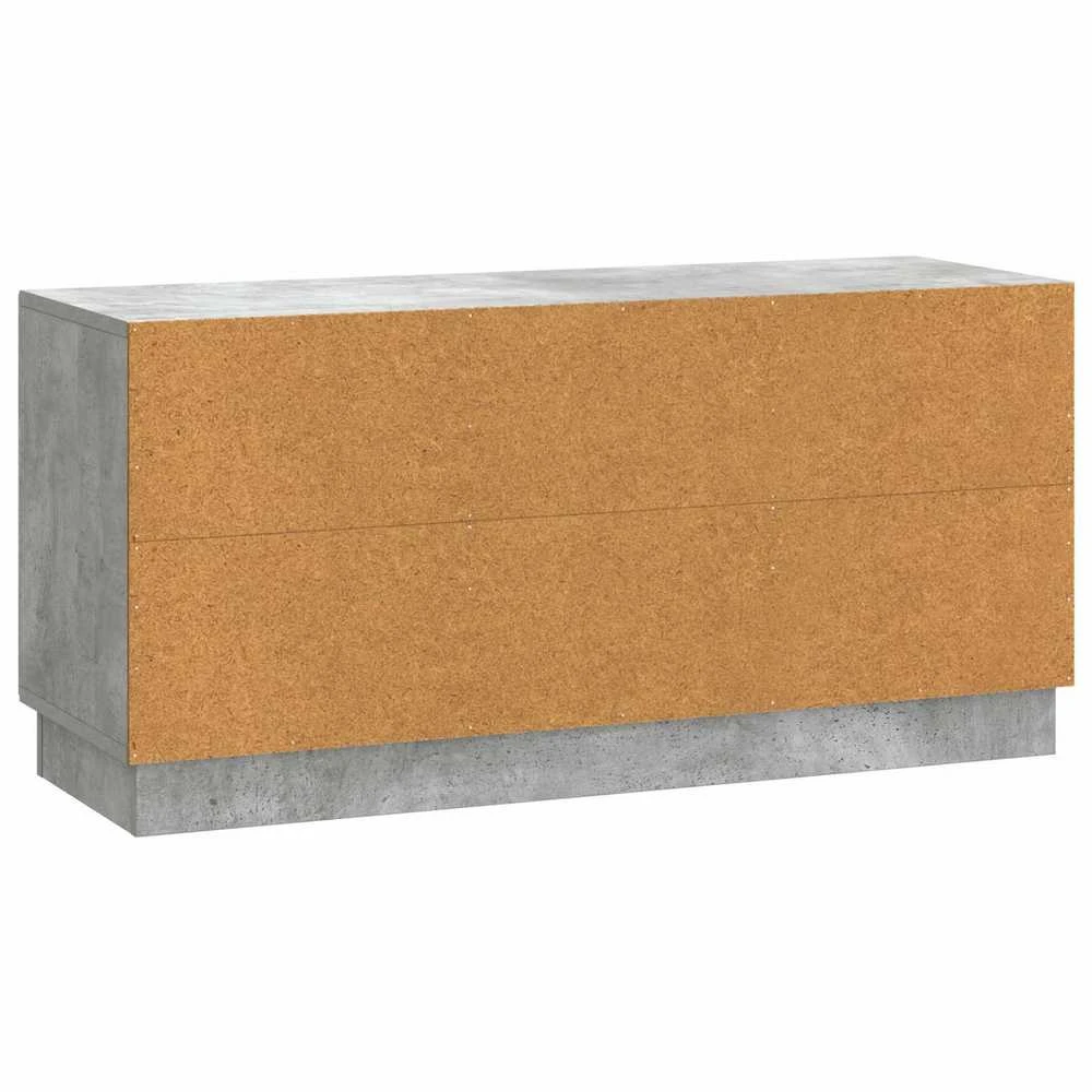 TV staliukas Televizoriaus spintelė Betono pilka 99 x 34,5 x 47 cm