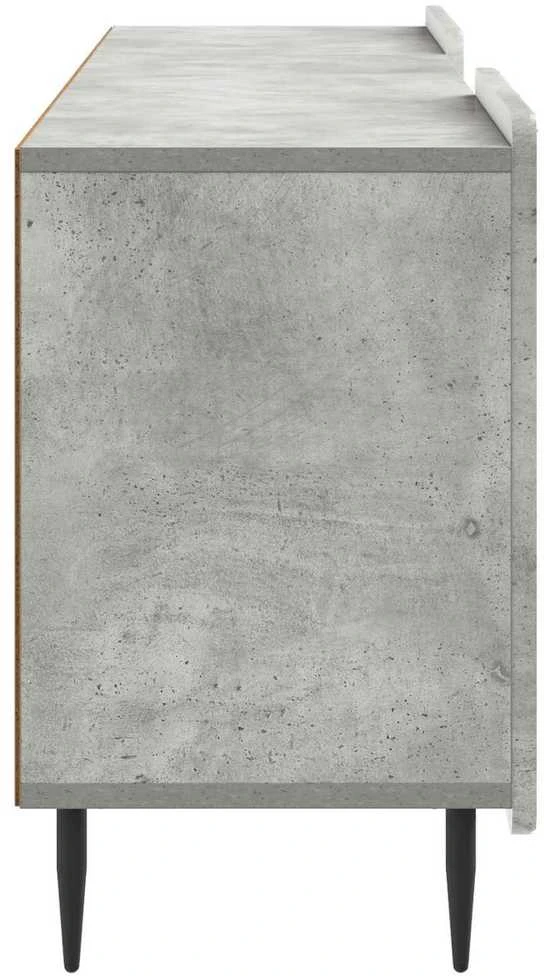 TV staliukas Televizoriaus spintelė Betono pilka 150 x 31 x 52 cm