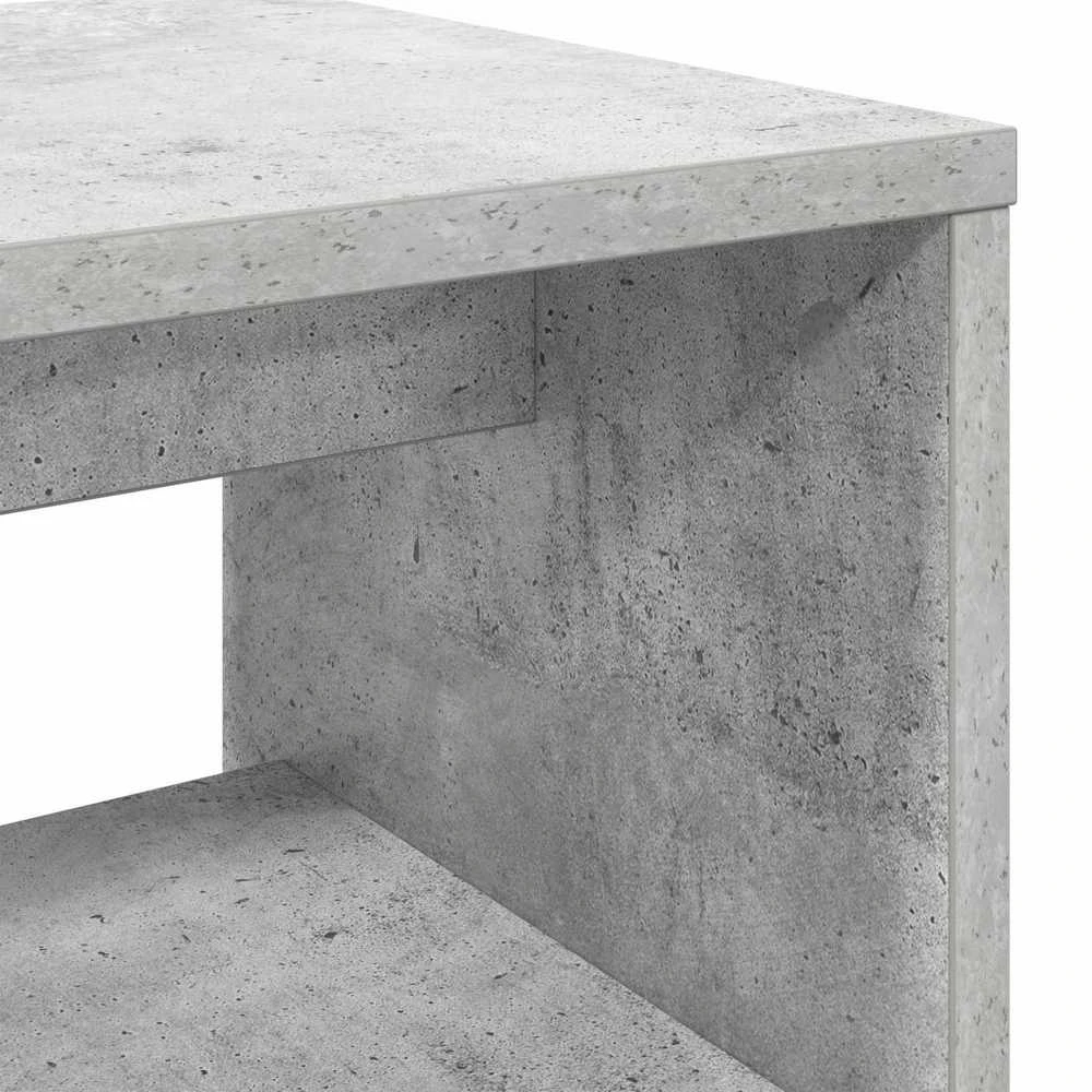 TV staliukas Televizoriaus spintelė 60 x 30 x 40 cm Betono pilka