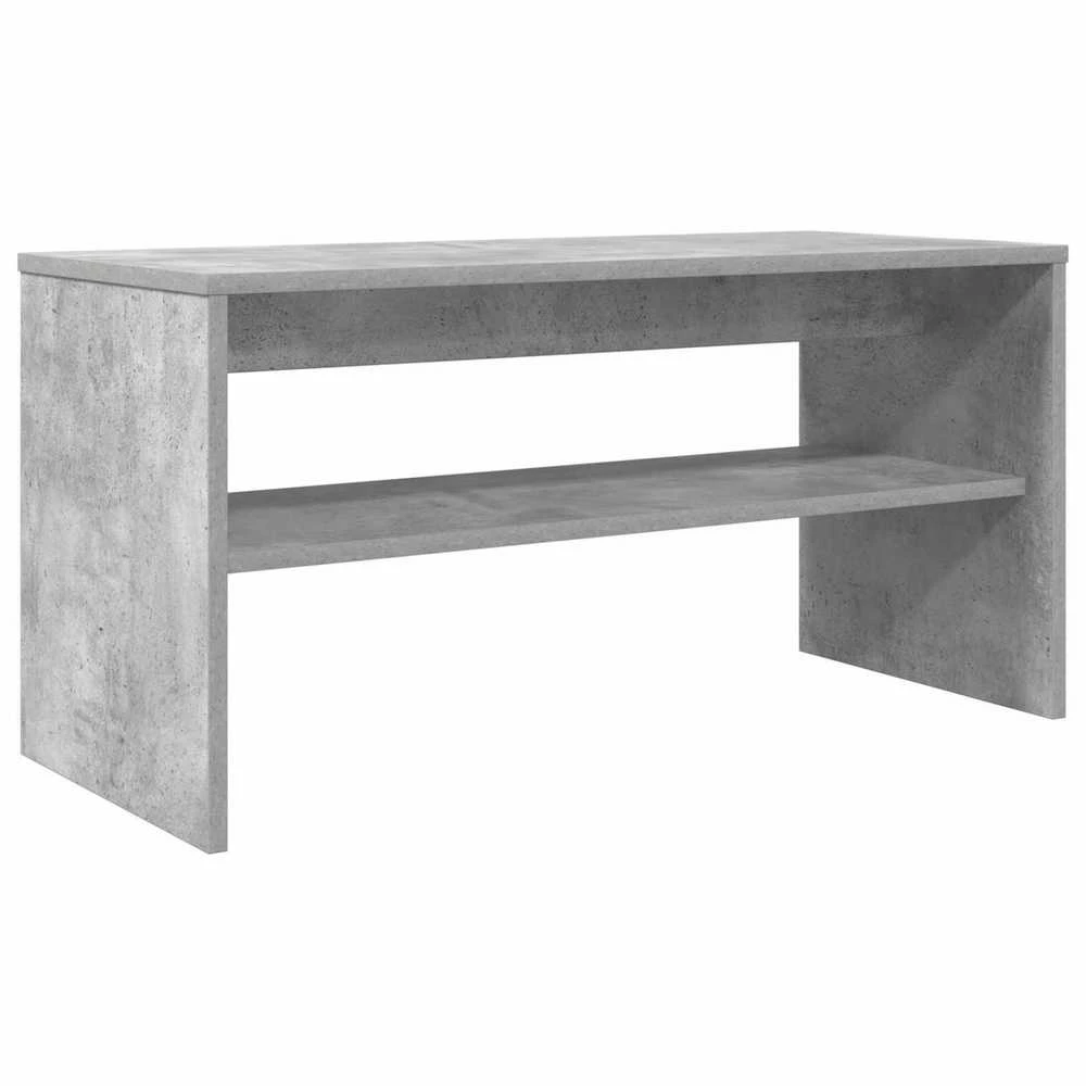 TV staliukas Televizoriaus spintelė 80 x 35 x 40 cm Betono pilka