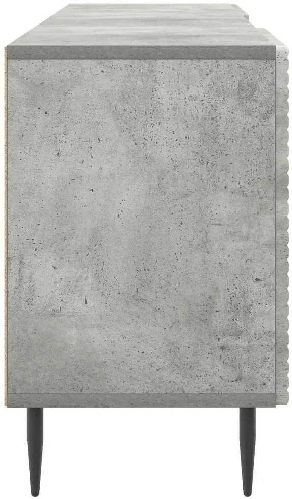 TV staliukas Televizoriaus spintelė 150 x 31 x 50 cm Betono pilka