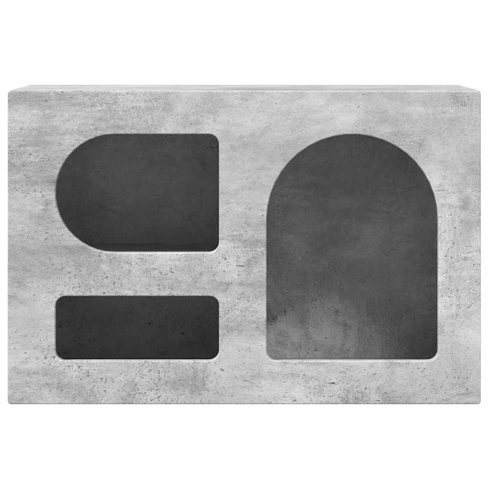 TV staliukas Televizoriaus spintelė ELST 60 x 35 x 40 cm Betono pilka