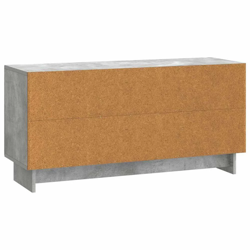 TV staliukas Televizoriaus spintelė 102 x 34,5 x 50 cm Betono pilka