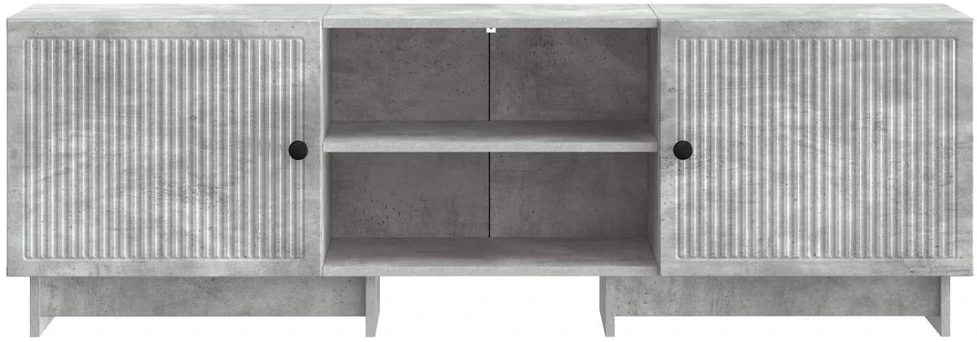 TV staliukas Televizoriaus spintelė 150 x 31 x 50 cm Betono pilka