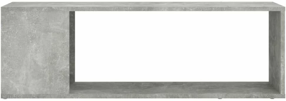 TV staliukas Televizoriaus spintelė, betono, 100x24x32cm, apdirbta mediena