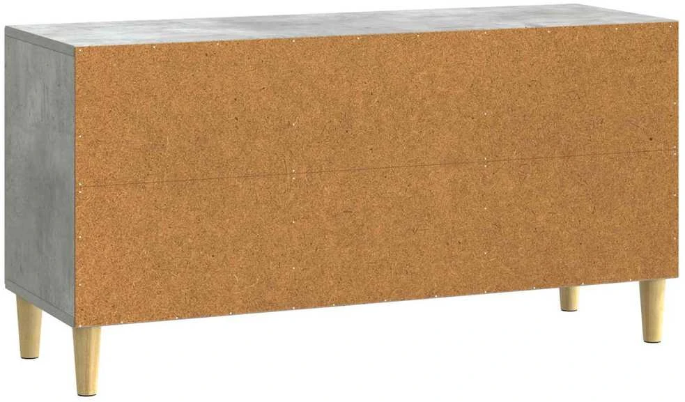 TV staliukas Televizoriaus spintelė 99 x 34,5 x 50 cm Betono pilka