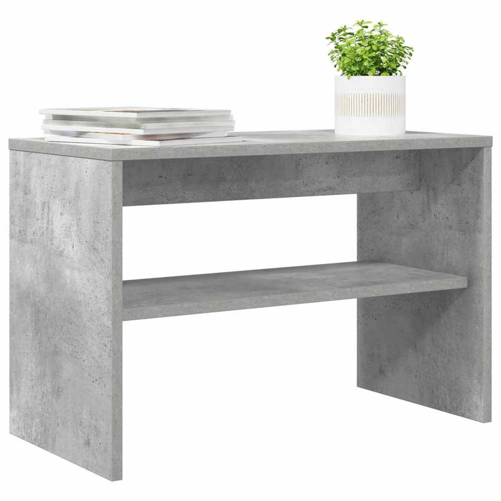 TV staliukas Televizoriaus spintelė 60 x 30 x 40 cm Betono pilka