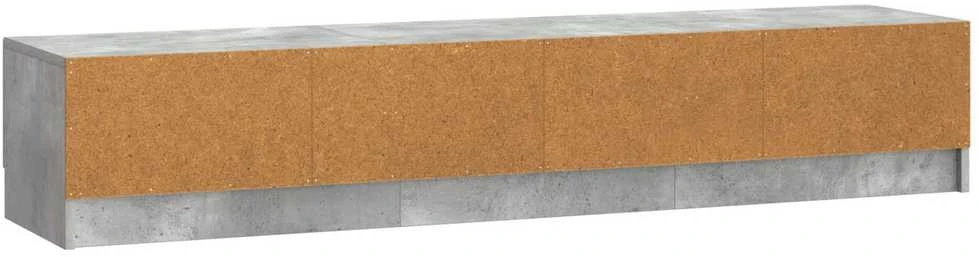 Televizoriaus spintelė 147 x 34,5 x 27 cm Betono pilka