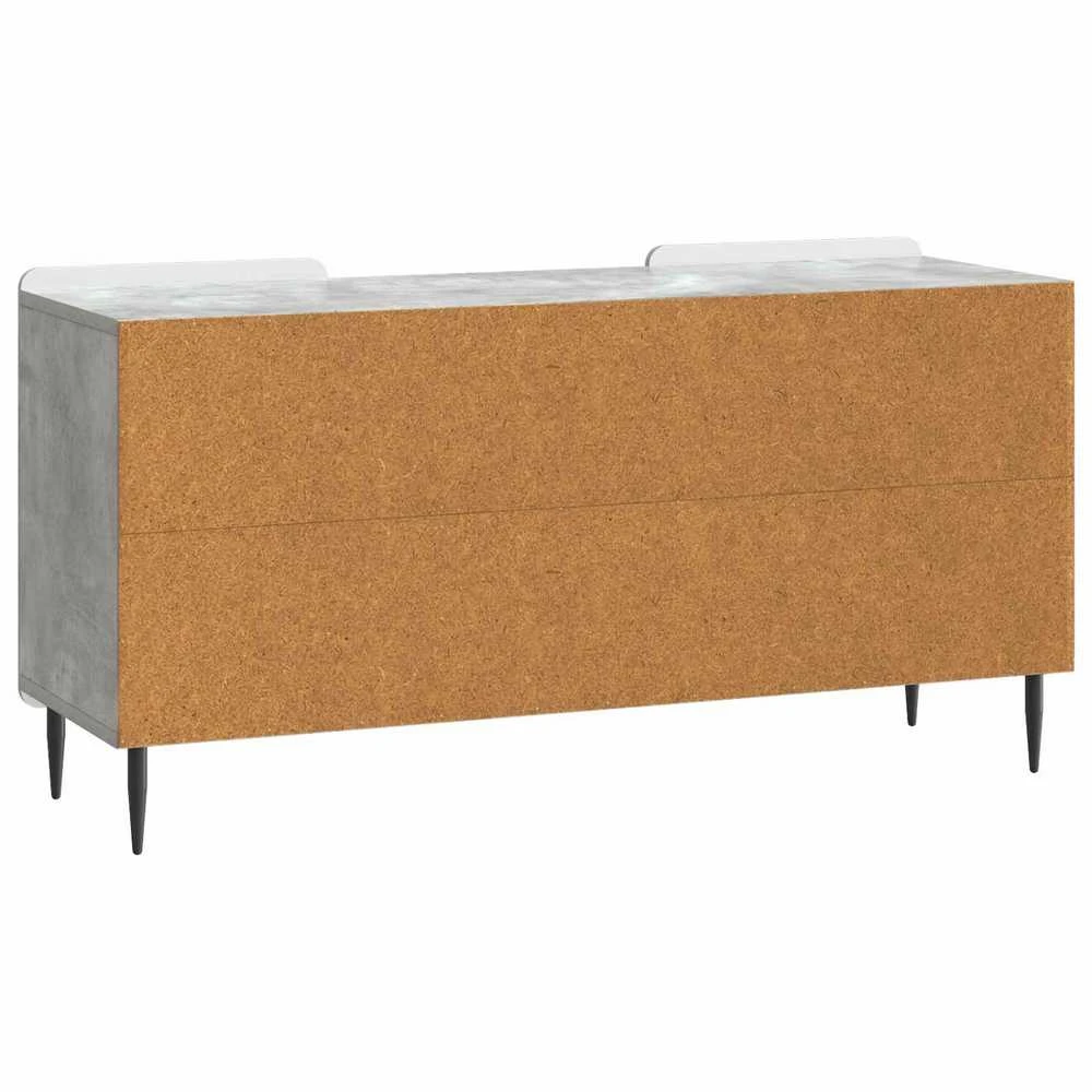 TV staliukas Televizoriaus spintelė 102 x 34,5 x 52 cm Betono pilka