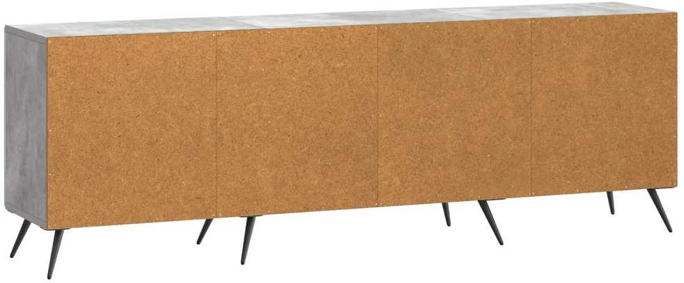 TV staliukas Televizoriaus spintelė 150 x 31 x 50 cm Betono pilka