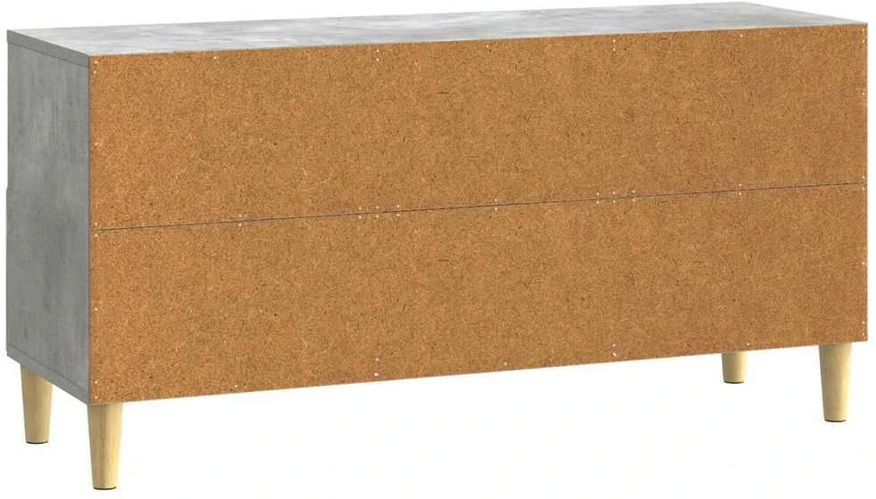 TV staliukas Televizoriaus spintelė 102 x 34,5 x 50 cm Betono pilka