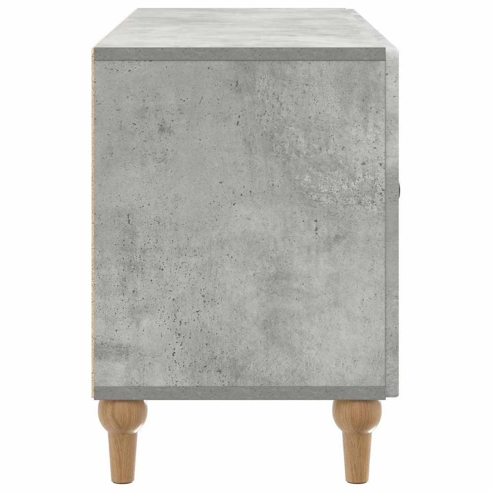 TV staliukas Televizoriaus spintelė 99 x 34,5 x 50 cm Betono pilka