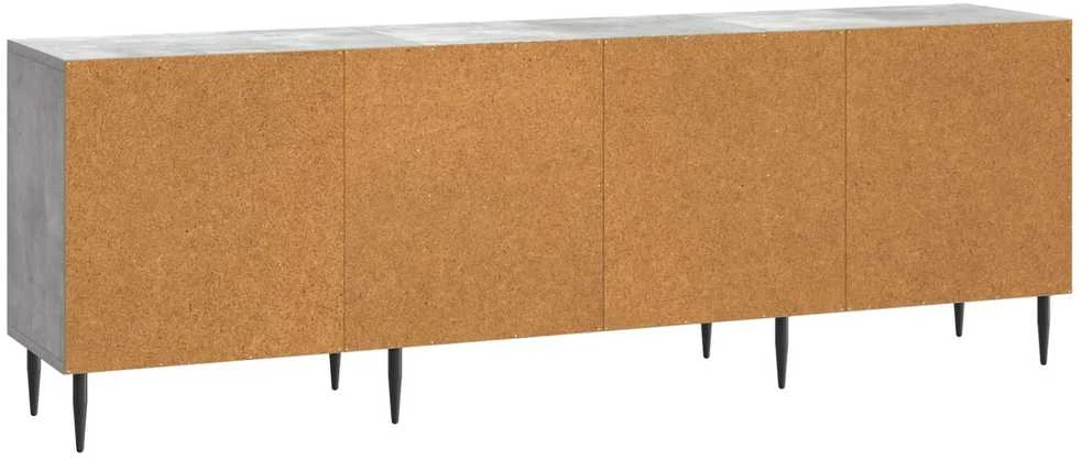 TV staliukas Televizoriaus spintelė 150 x 31 x 50 cm Betono pilka