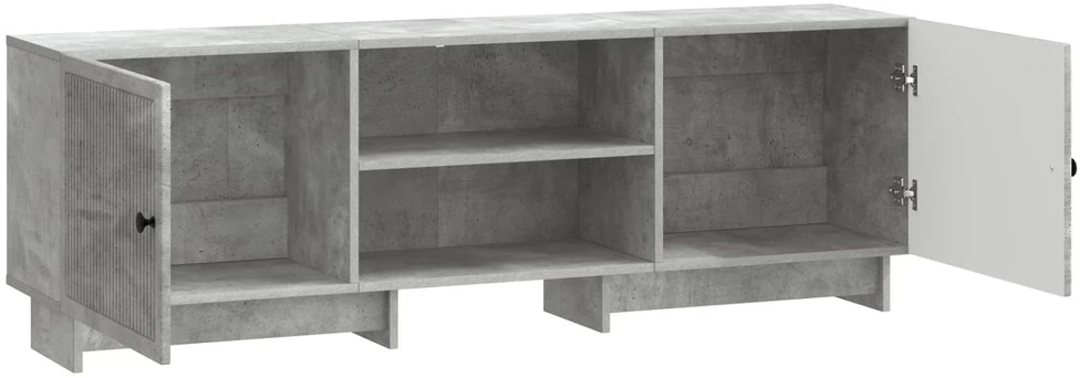 TV staliukas Televizoriaus spintelė 150 x 31 x 50 cm Betono pilka