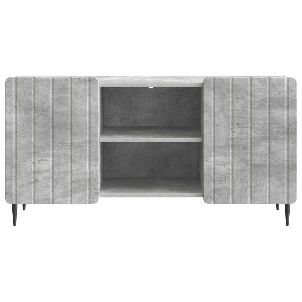 TV staliukas Televizoriaus spintelė 102 x 34,5 x 52 cm Betono pilka