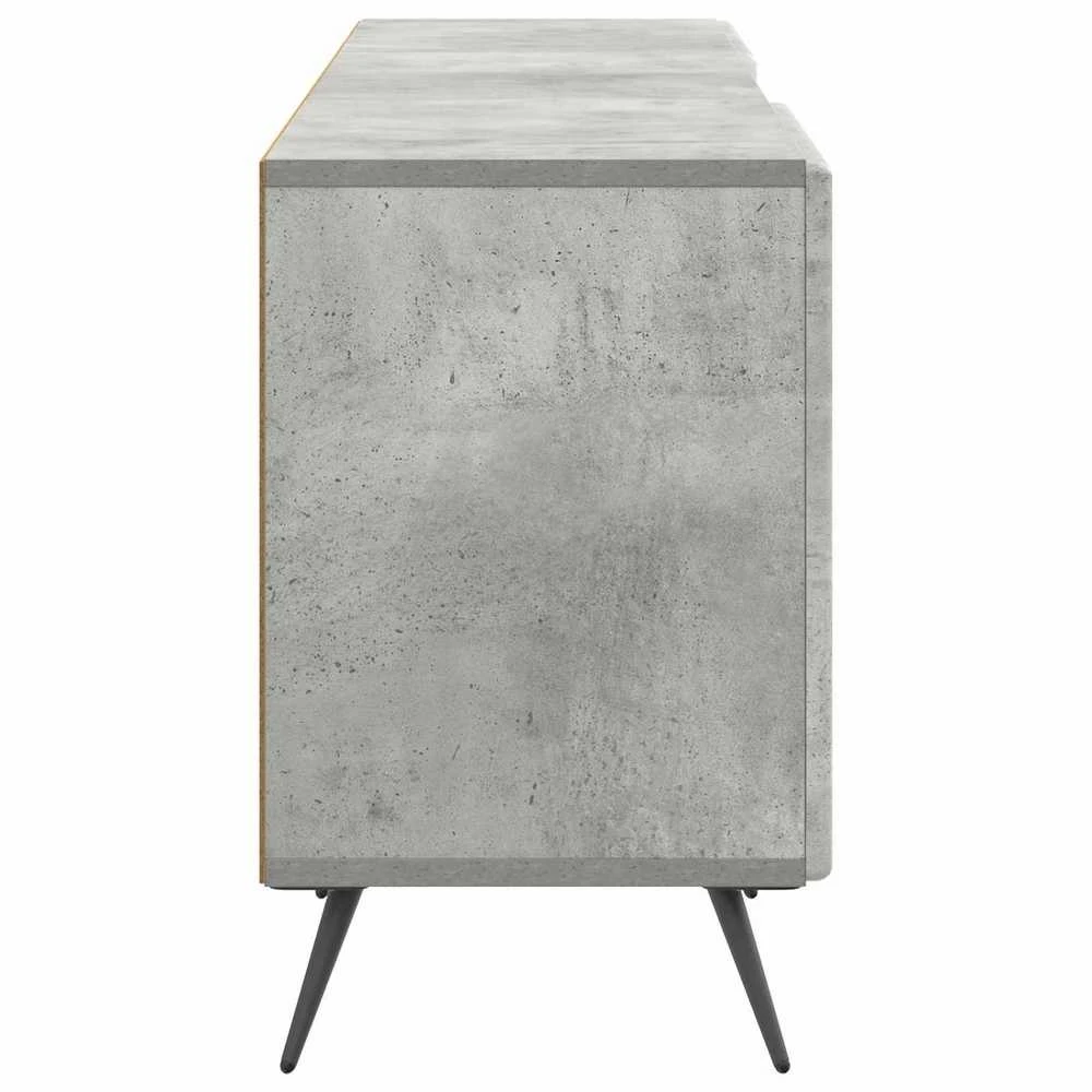 TV staliukas Televizoriaus spintelė 150 x 31 x 50 cm Betono pilka