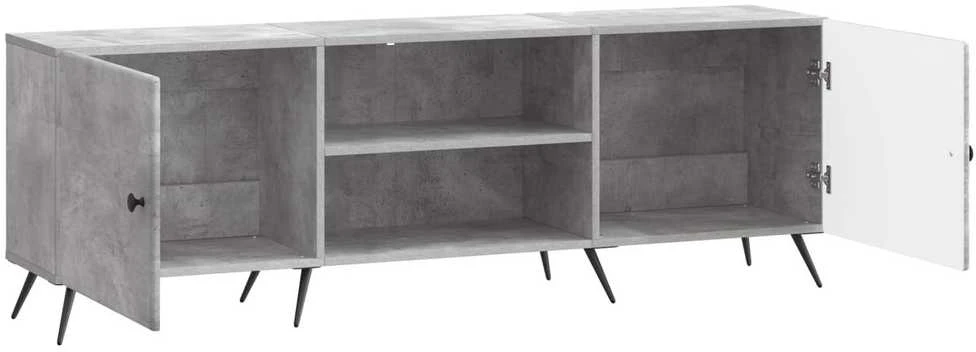 TV staliukas Televizoriaus spintelė 150 x 31 x 50 cm Betono pilka