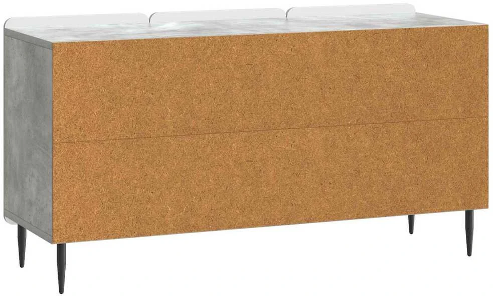TV staliukas Televizoriaus spintelė 99 x 34,5 x 52 cm Betono pilka