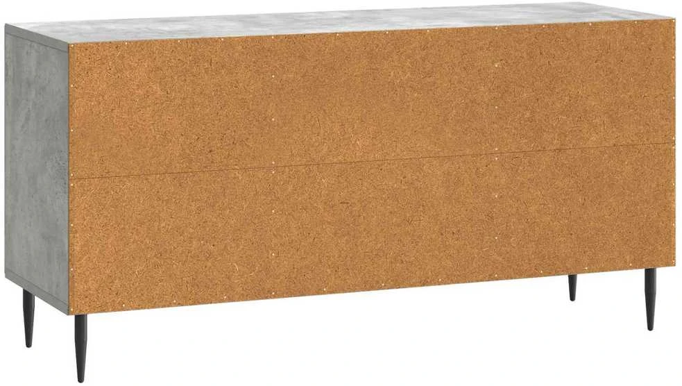 TV staliukas Televizoriaus spintelė Betono pilka 102 x 34,5 x 50 cm