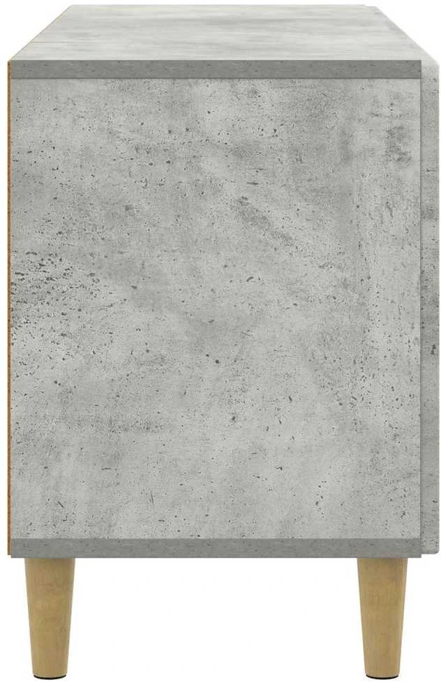 TV staliukas Televizoriaus spintelė 99 x 34,5 x 50 cm Betono pilka