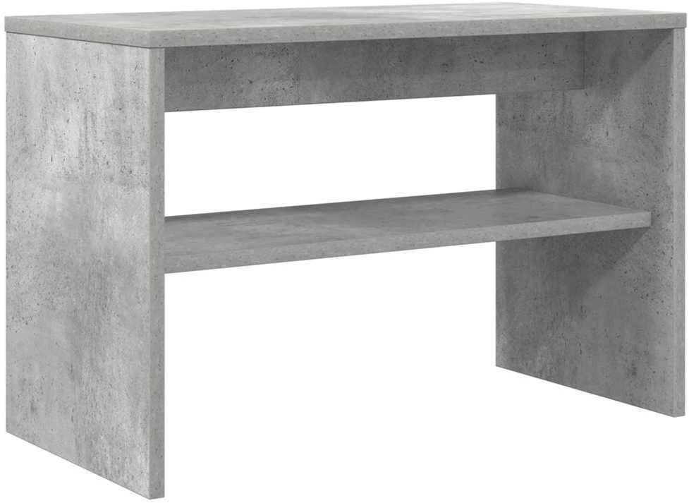 TV staliukas Televizoriaus spintelė 60 x 30 x 40 cm Betono pilka