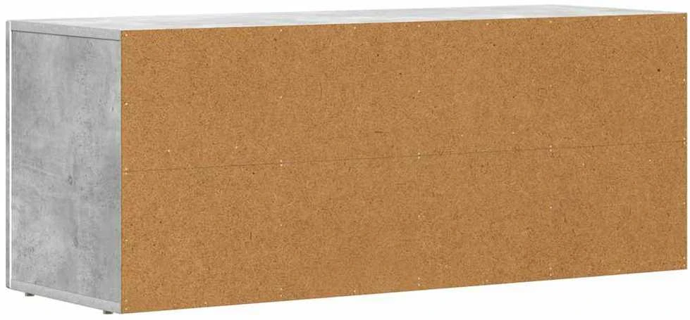 TV staliukas Televizoriaus spintelė ELST 100 x 35 x 40 cm Betono pilka