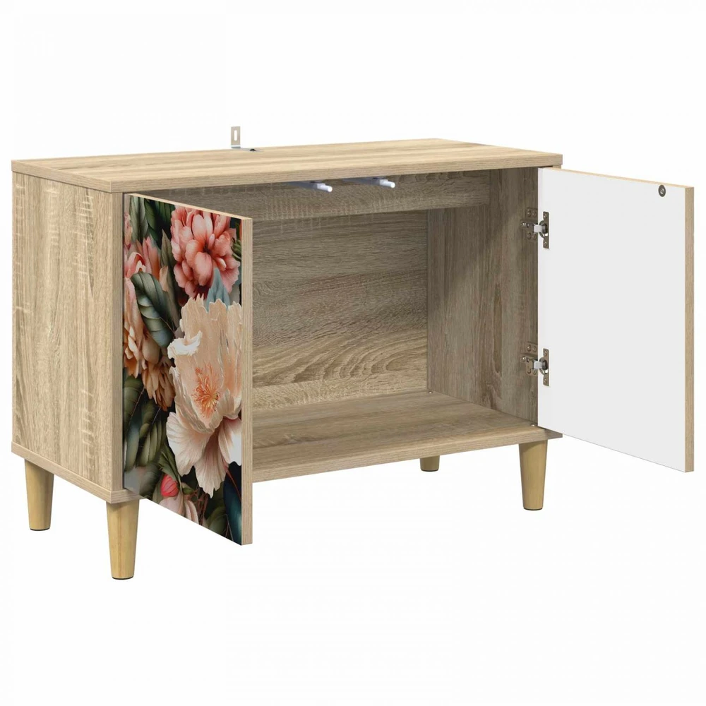 TV staliukas Televizoriaus spintelė BORNE 69 x 33 x 50 cm Sonoma ąžuolo