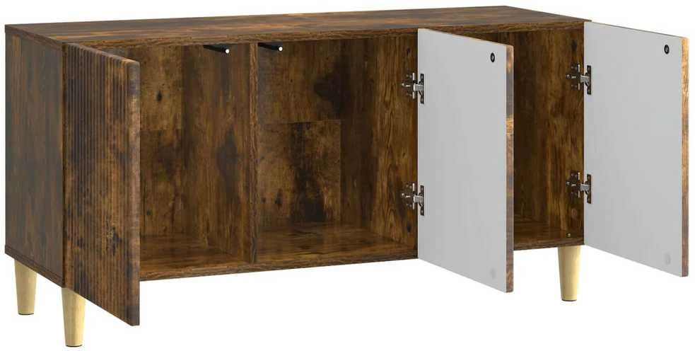 TV staliukas Televizoriaus spintelė 99 x 34,5 x 50 cm Dūminio ąžuolo