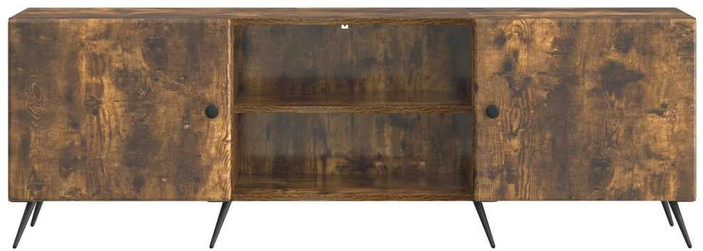 TV staliukas Televizoriaus spintelė 150 x 31 x 50 cm Dūminio ąžuolo